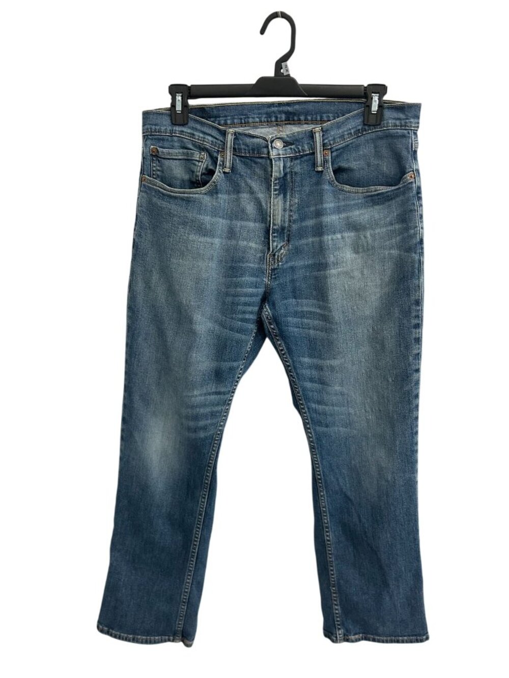 Levis 569 Size 36 Mens Loose Straight Fit Jeans Medium Wash Denim Grungecore